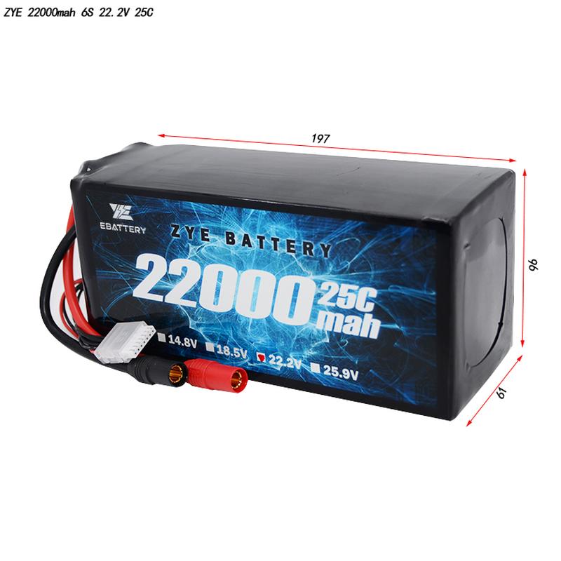 22000mah 14s Липо батареясы
