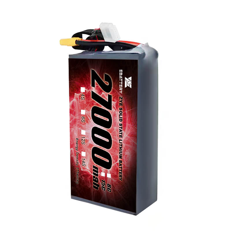 LI Жоғары қуат тығыздығы қатты күйі 27000mah батарея